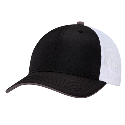 1D640M - Polyester Rip Stop / Polyester Mesh Hat - AJM - Image 4