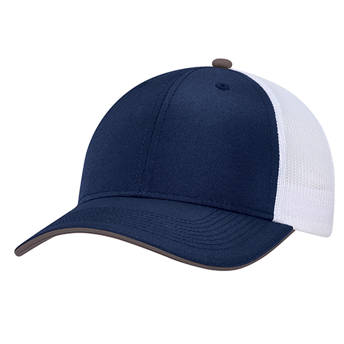 1D640M - Polyester Rip Stop / Polyester Mesh Hat - AJM - Image 5