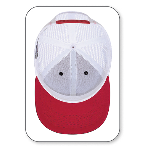 1D640M - Polyester Rip Stop / Polyester Mesh Hat - AJM - Image 7