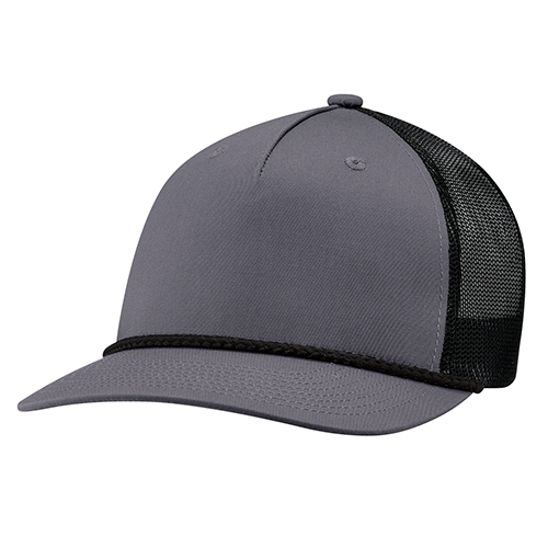 5160M - Polycotton / Polyester Mesh Hat - AJM - Image 4
