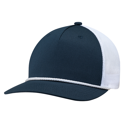 5160M - Polycotton / Polyester Mesh Hat - AJM - Image 6