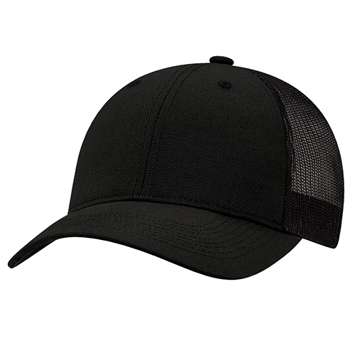 7F640M - Duck Canvas / Polyester Mesh Hat - AJM