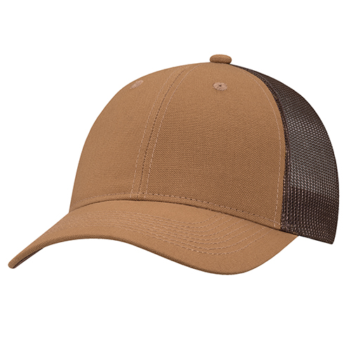 7F640M - Duck Canvas / Polyester Mesh Hat - AJM - Image 5