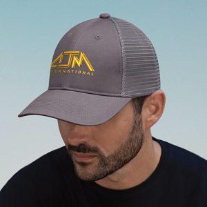 7M670M - Deluxe Chino Twill / Flexible Polyester Mesh Hat - AJM