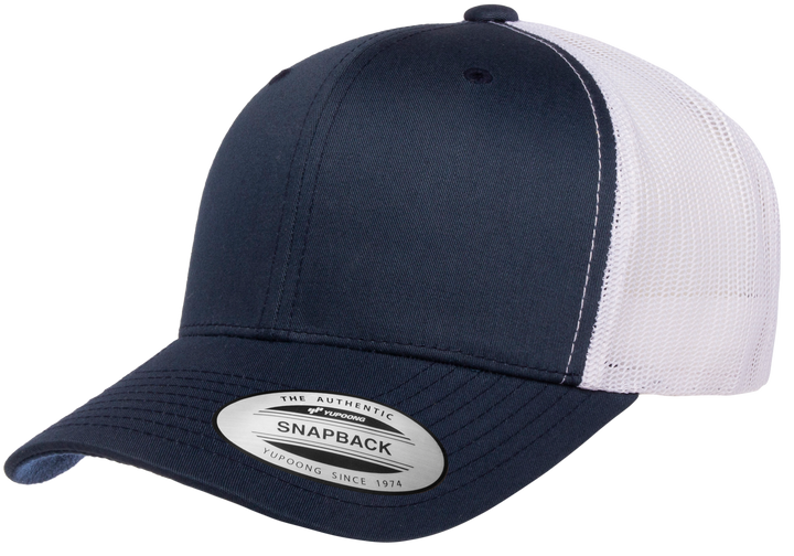 F6606T - YP Classics 2-Tone Snap Back Trucker Cap - CSW - Image 3