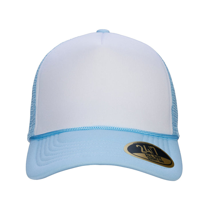 H08210 - Retro 5-Panel Foam Snap Back Trucker Cap - CSW - Image 10
