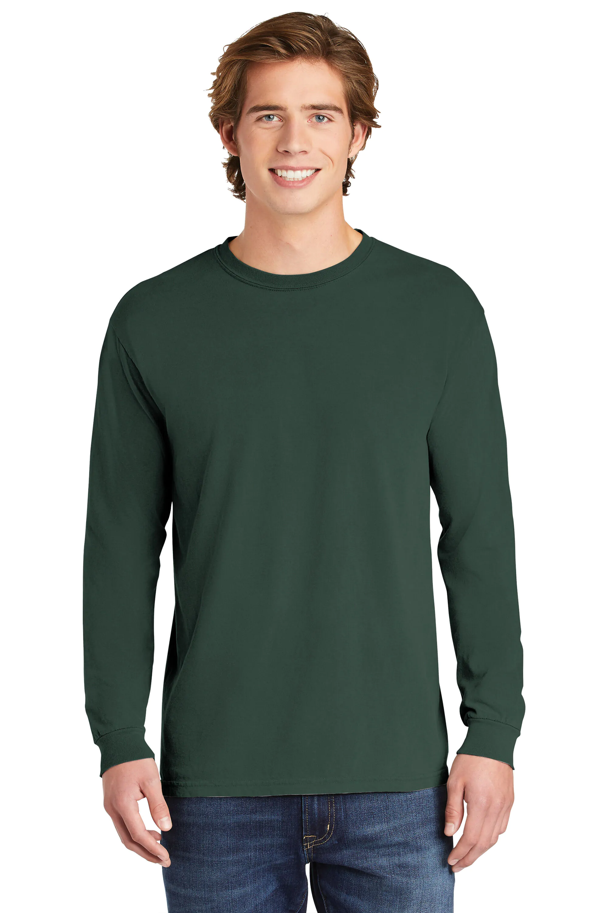 6014 - Heavyweight Ring Spun Long Sleeve Tee - COMFORT COLORS