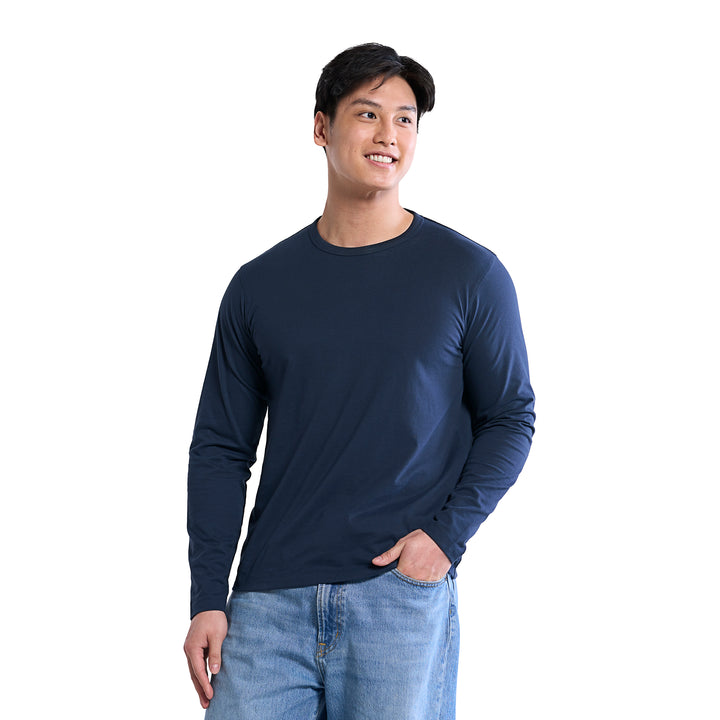 S05895 - Riverside - Cotton-Poly Long Sleeve Crewneck T-Shirt - CSW