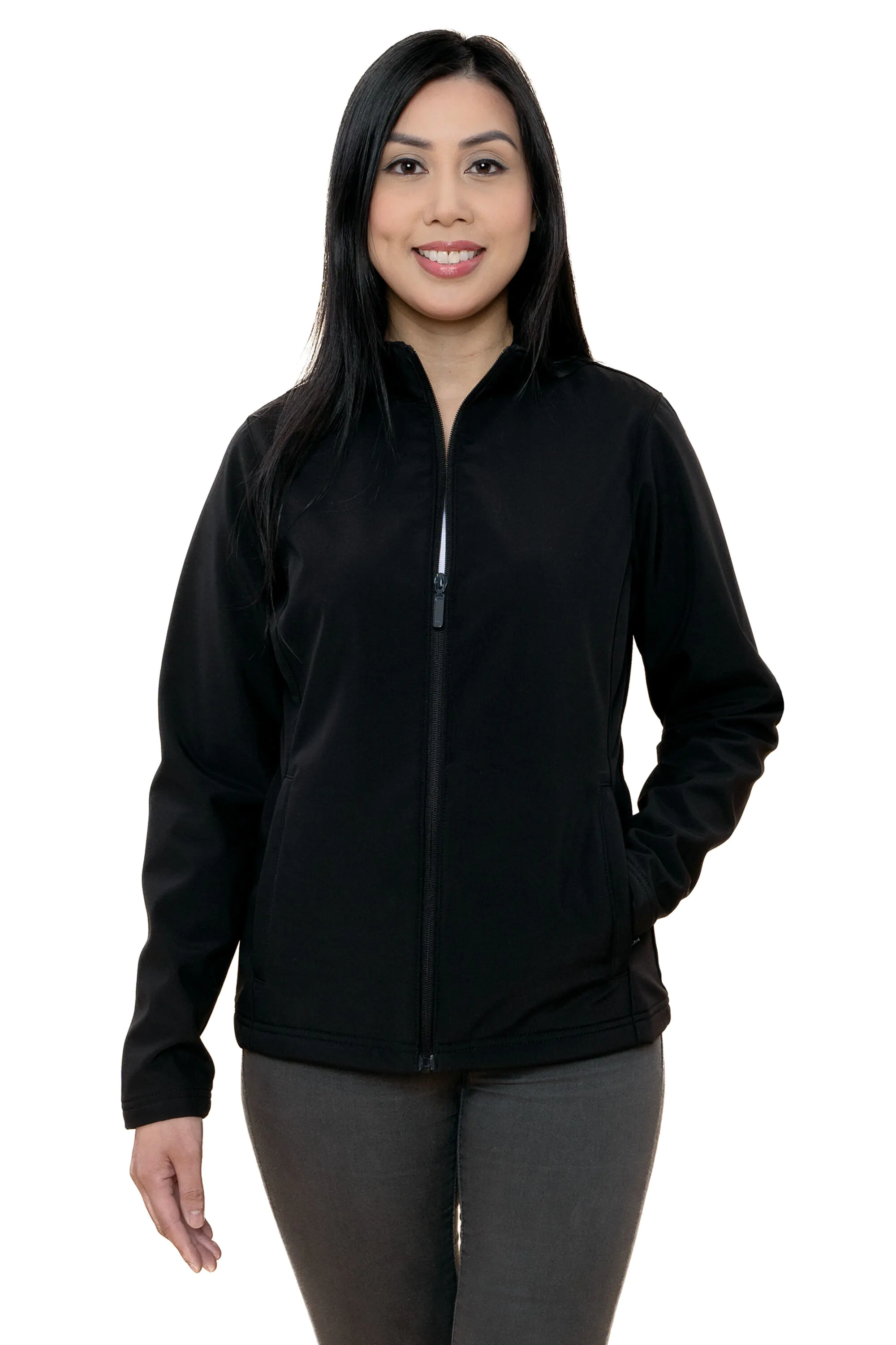 L7610 - Essential Water Repellent Soft Shell Ladies Jacket - CH ESSENTIAL