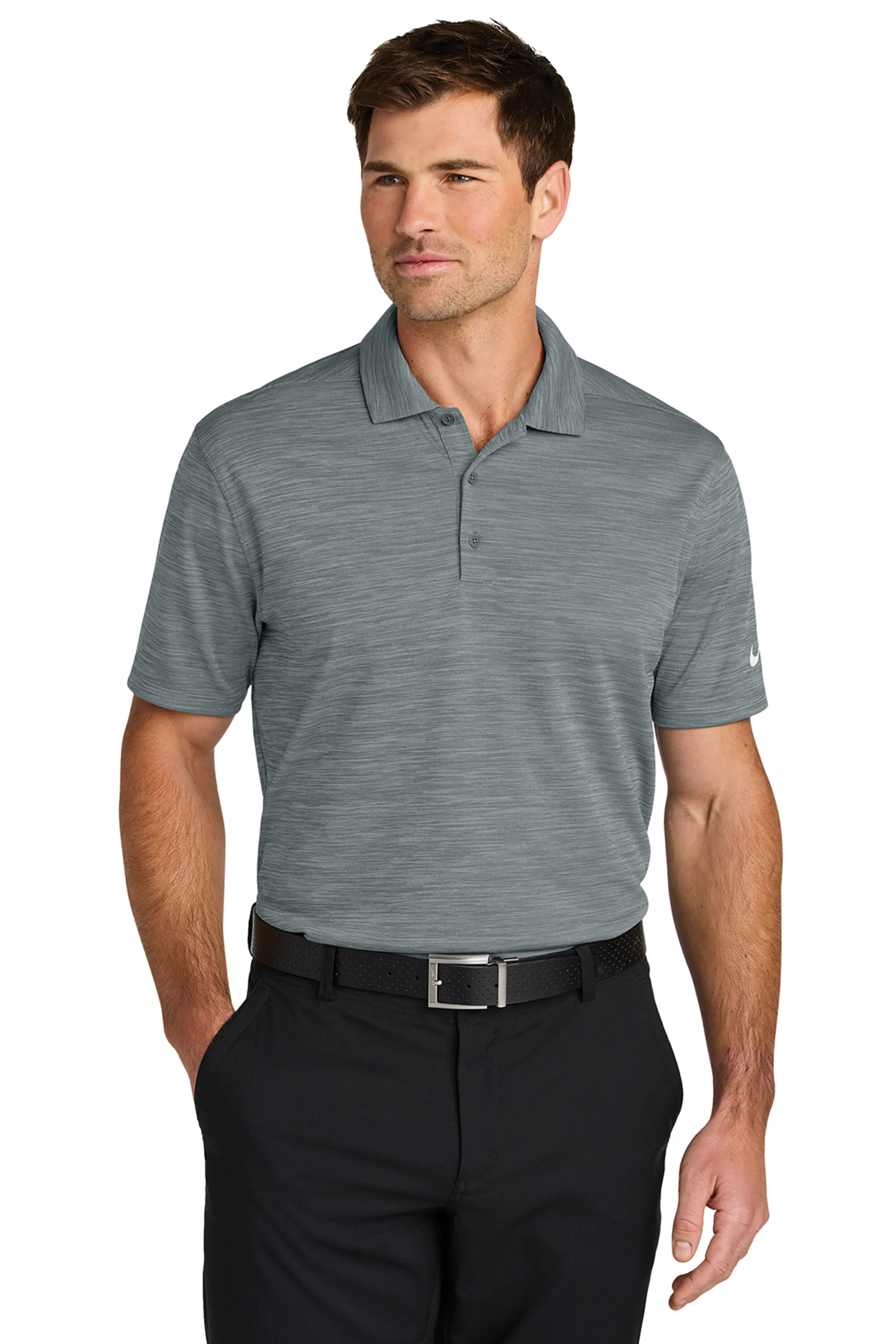 NKFQ4792 - Dri-Fit Striated Polo - NIKE