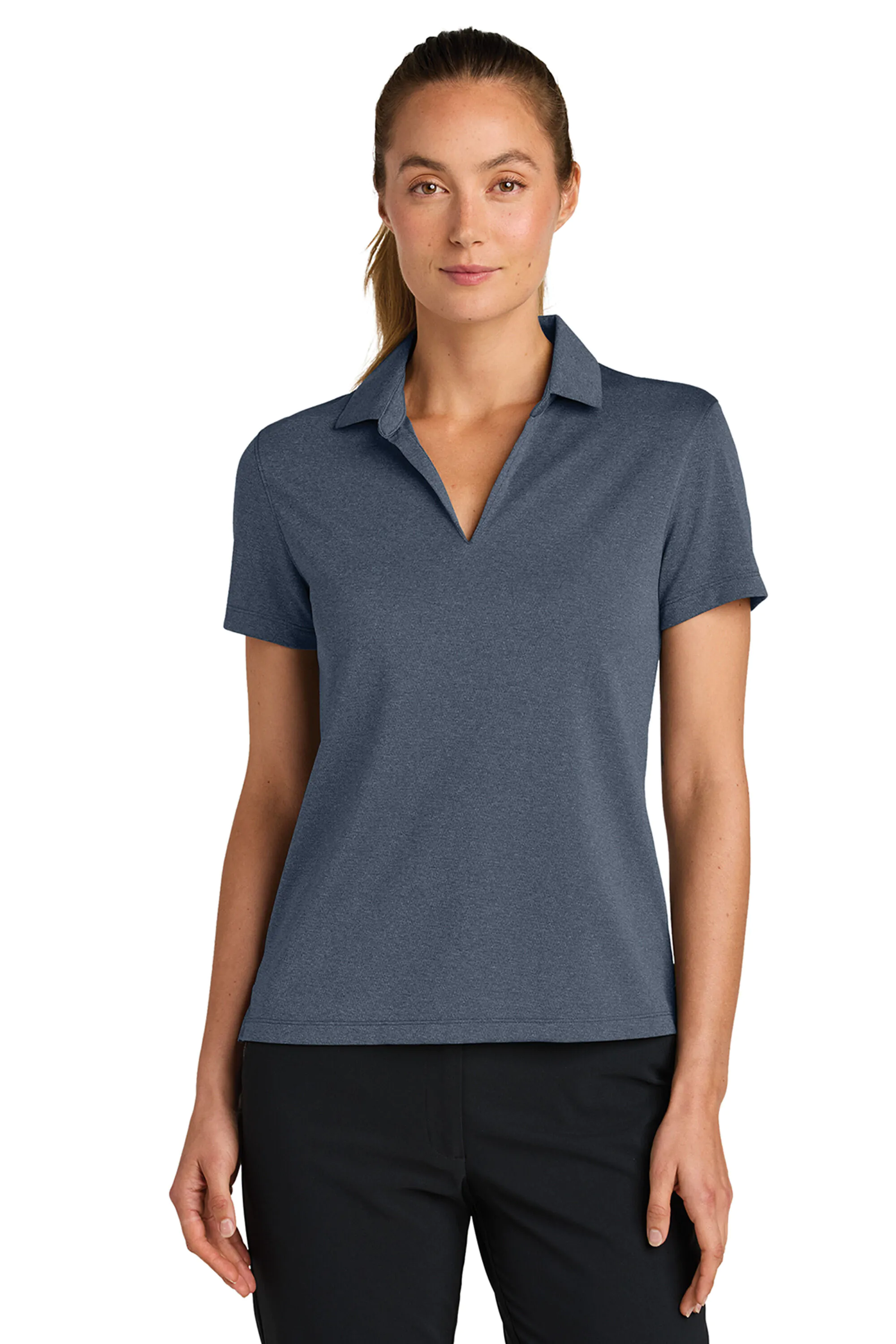 NKFQ4793 - Dri-Fit Smooth Heather Ladies Polo - NIKE