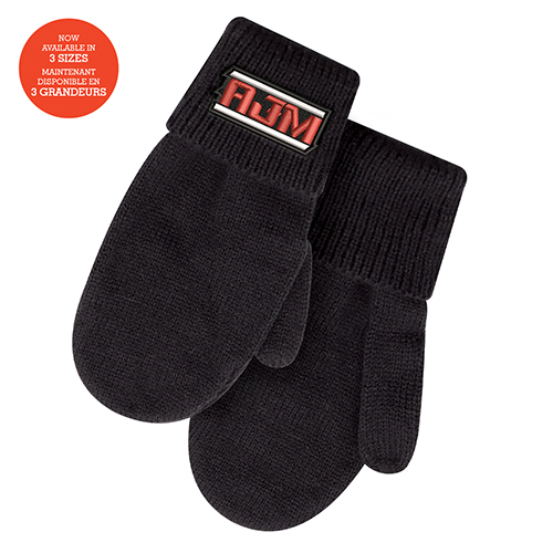 0G500 - Acrylic Mittens with turned down cuffs - AJM