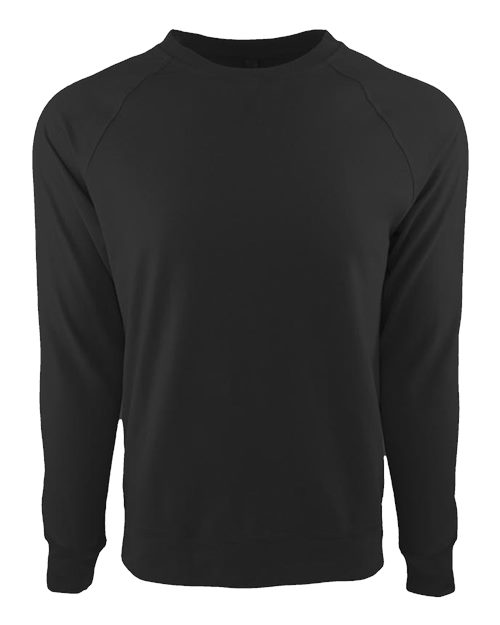9000 - Unisex Laguna Raglan Crewneck Sweatshirt - Next Level - Image 8