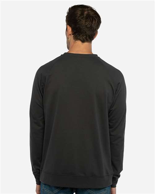 9000 - Unisex Laguna Raglan Crewneck Sweatshirt - Next Level - Image 7