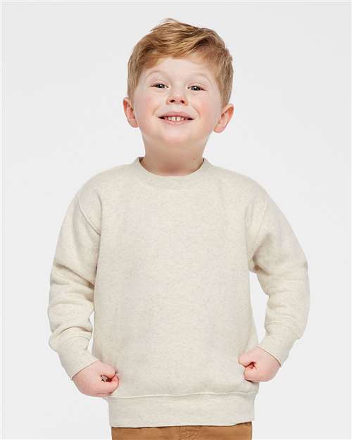 3317 - Toddler Fleece Crewneck Sweatshirt - Rabbit Skins - Image 40