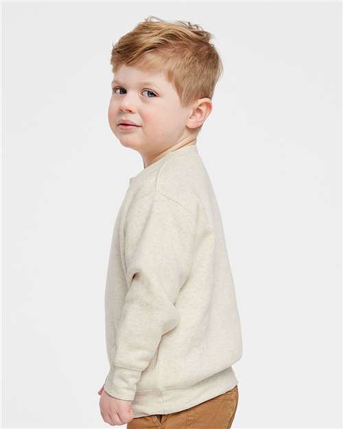 3317 - Toddler Fleece Crewneck Sweatshirt - Rabbit Skins - Image 41