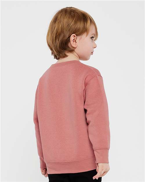 3317 - Toddler Fleece Crewneck Sweatshirt - Rabbit Skins - Image 36