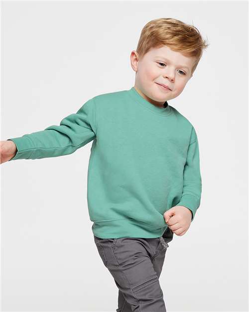 3317 - Toddler Fleece Crewneck Sweatshirt - Rabbit Skins - Image 64