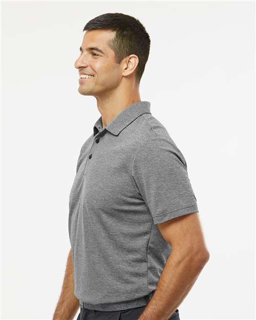 A582 - Men's Heathered Polo - Adidas - Image 2
