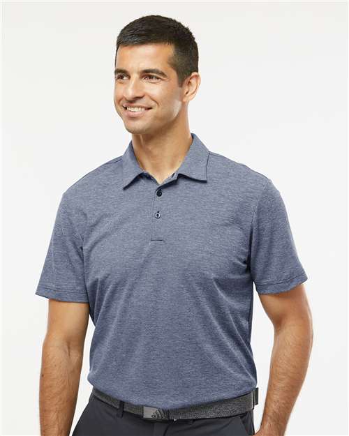 A582 - Men's Heathered Polo - Adidas - Image 7
