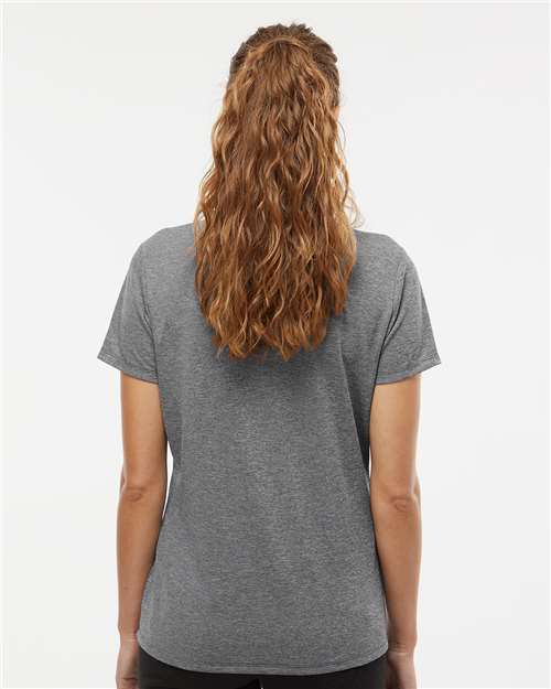 A583 - Women's Heathered Polo - Adidas - Image 3