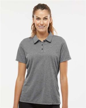 A583 - Women's Heathered Polo - Adidas