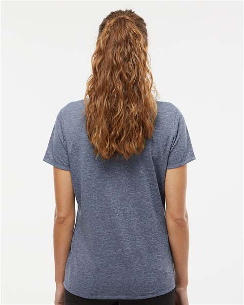 A583 - Women's Heathered Polo - Adidas - Image 9