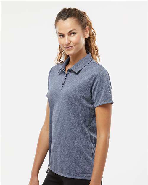 A583 - Women's Heathered Polo - Adidas - Image 8