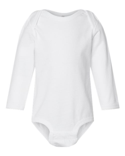 4421 - Infant Fine Jersey Long Sleeve Bodysuit - Rabbit Skins - Image 16