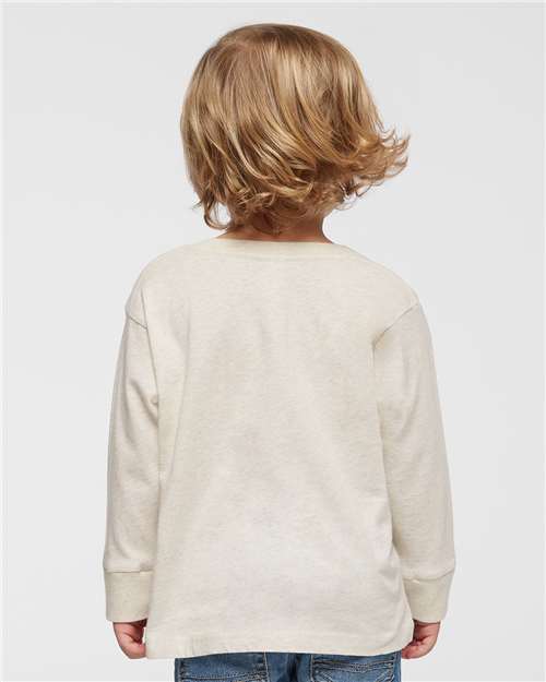 3302 - Toddler Fine Jersey Long Sleeve Tee - Rabbit Skins - Image 15