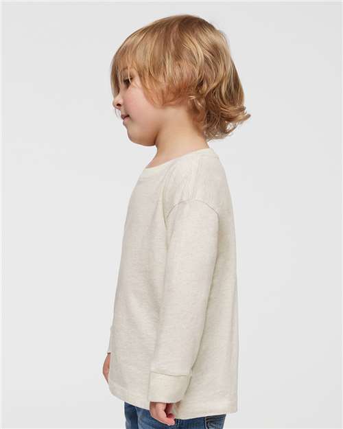 3302 - Toddler Fine Jersey Long Sleeve Tee - Rabbit Skins - Image 14