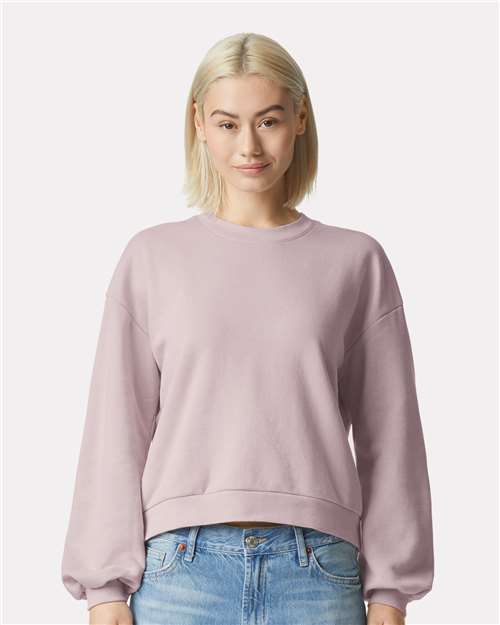 RF494 - Women's ReFlex Fleece Crewneck Sweatshirt - American Apparel - Image 7