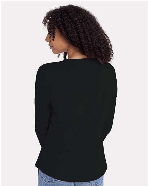 3911 - Women's Cotton Relaxed Long Sleeve T-Shirt - Next Level - Image 3