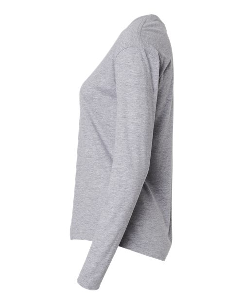 3911 - Women's Cotton Relaxed Long Sleeve T-Shirt - Next Level - Image 17