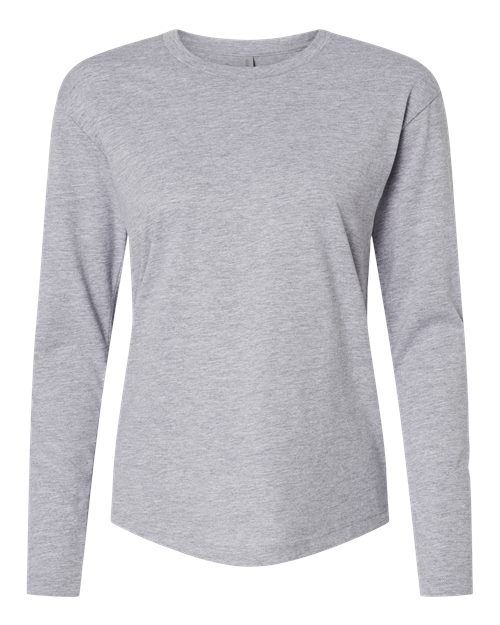 3911 - Women's Cotton Relaxed Long Sleeve T-Shirt - Next Level - Image 15