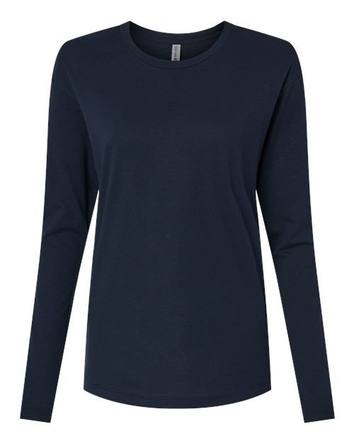 3911 - Women's Cotton Relaxed Long Sleeve T-Shirt - Next Level - Image 21