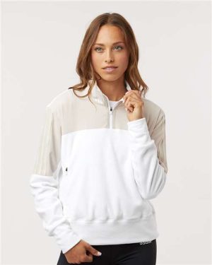 A601 - Women's Fleece Quarter-Zip Pullover - Adidas