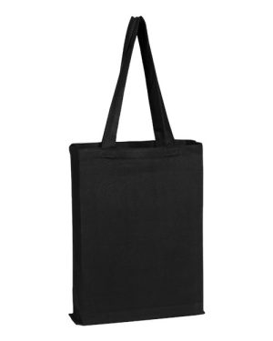Q800GS - Canvas Gusset Promotional Tote - Q-Tees