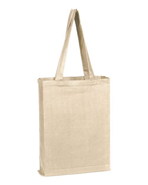 Q800GS - Canvas Gusset Promotional Tote - Q-Tees - Image 2