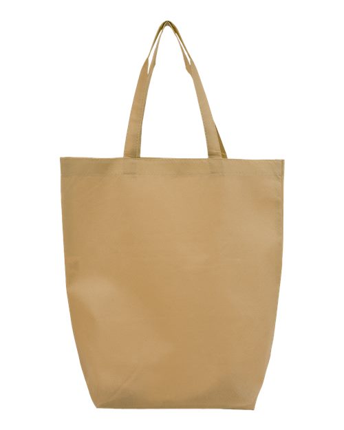 Q1251 - Non-Woven Gusset Bottom Tote - Q-Tees - Image 3