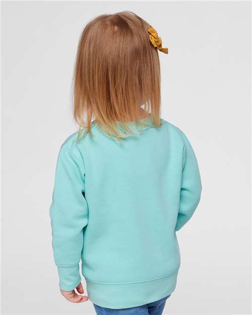 3317 - Toddler Fleece Crewneck Sweatshirt - Rabbit Skins - Image 9