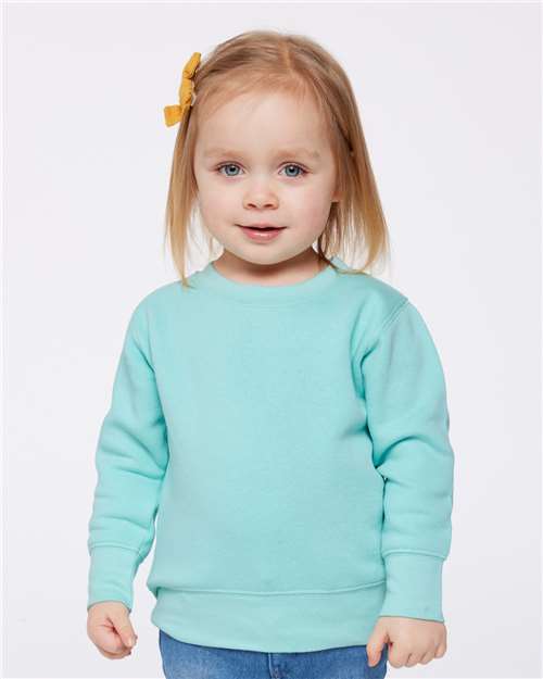 3317 - Toddler Fleece Crewneck Sweatshirt - Rabbit Skins - Image 7