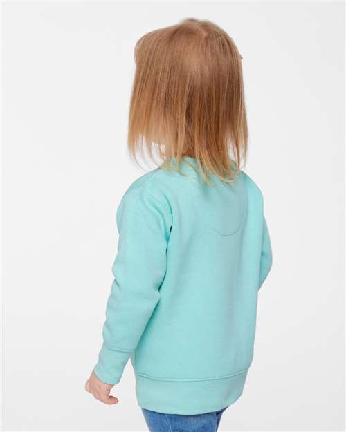 3317 - Toddler Fleece Crewneck Sweatshirt - Rabbit Skins - Image 8