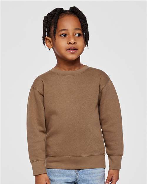 3317 - Toddler Fleece Crewneck Sweatshirt - Rabbit Skins - Image 13