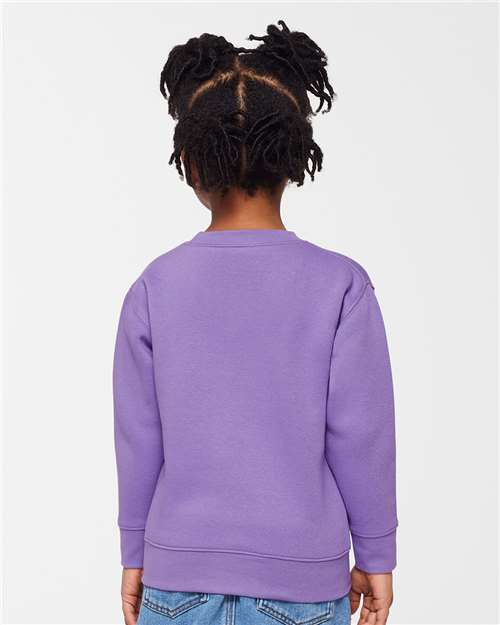 3317 - Toddler Fleece Crewneck Sweatshirt - Rabbit Skins - Image 30