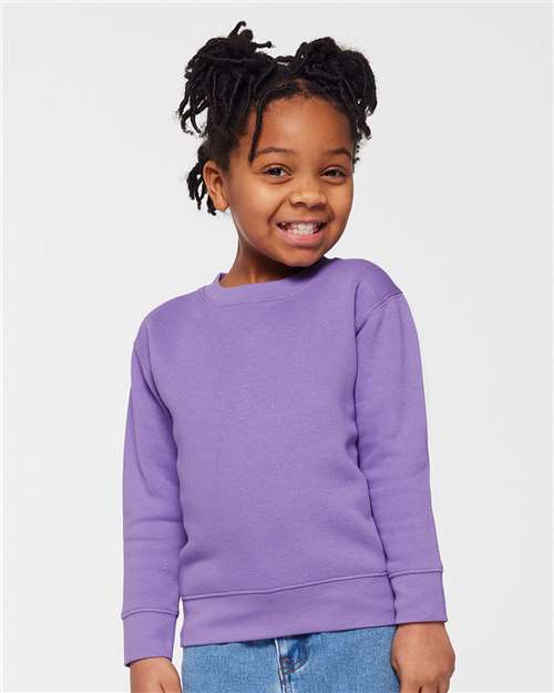 3317 - Toddler Fleece Crewneck Sweatshirt - Rabbit Skins - Image 28
