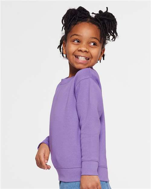 3317 - Toddler Fleece Crewneck Sweatshirt - Rabbit Skins - Image 29