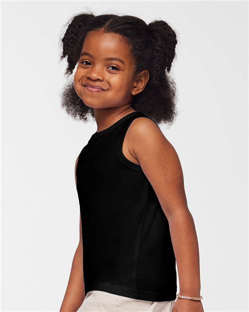 3323 - Toddler Fine Jersey Tank - Rabbit Skins - Image 2