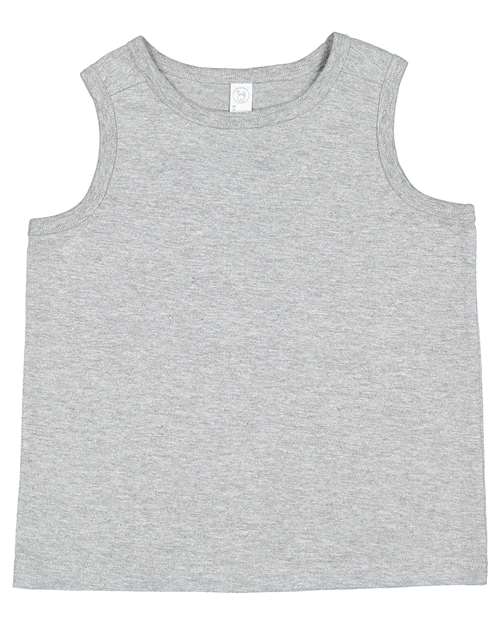 3323 - Toddler Fine Jersey Tank - Rabbit Skins - Image 6