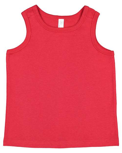 3323 - Toddler Fine Jersey Tank - Rabbit Skins - Image 8